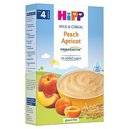 MLIEČNA kaša PRAEBIOTIK® Broskyňa-Marhuľa