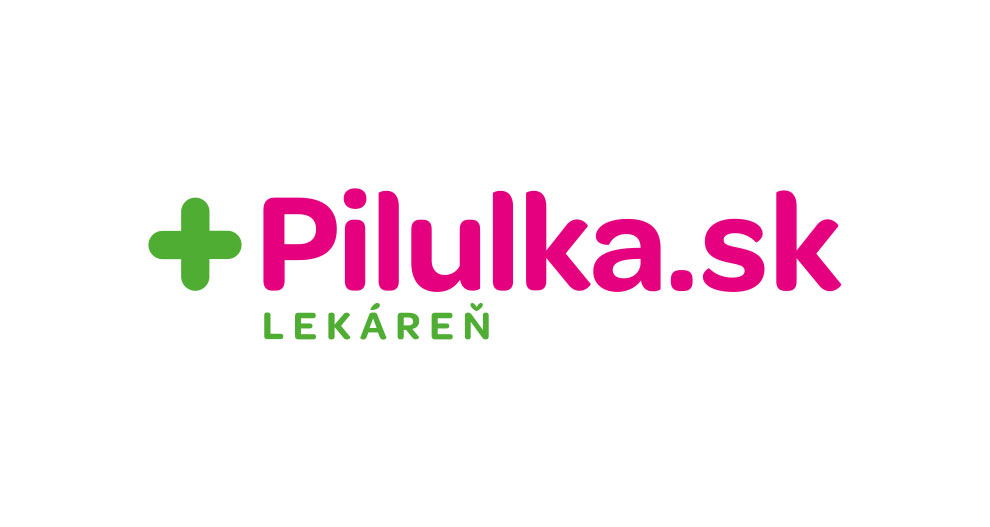 Logo s textom "Pilulka.sk" a slovom "LEKÁREN" pod ním.